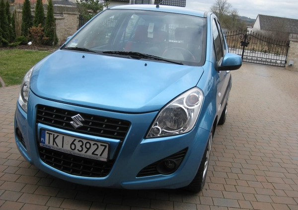 Suzuki Splash cena 24900 przebieg: 79680, rok produkcji 2014 z Brzeziny małe 596